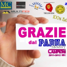 cartellone 50x24 GRAZIE